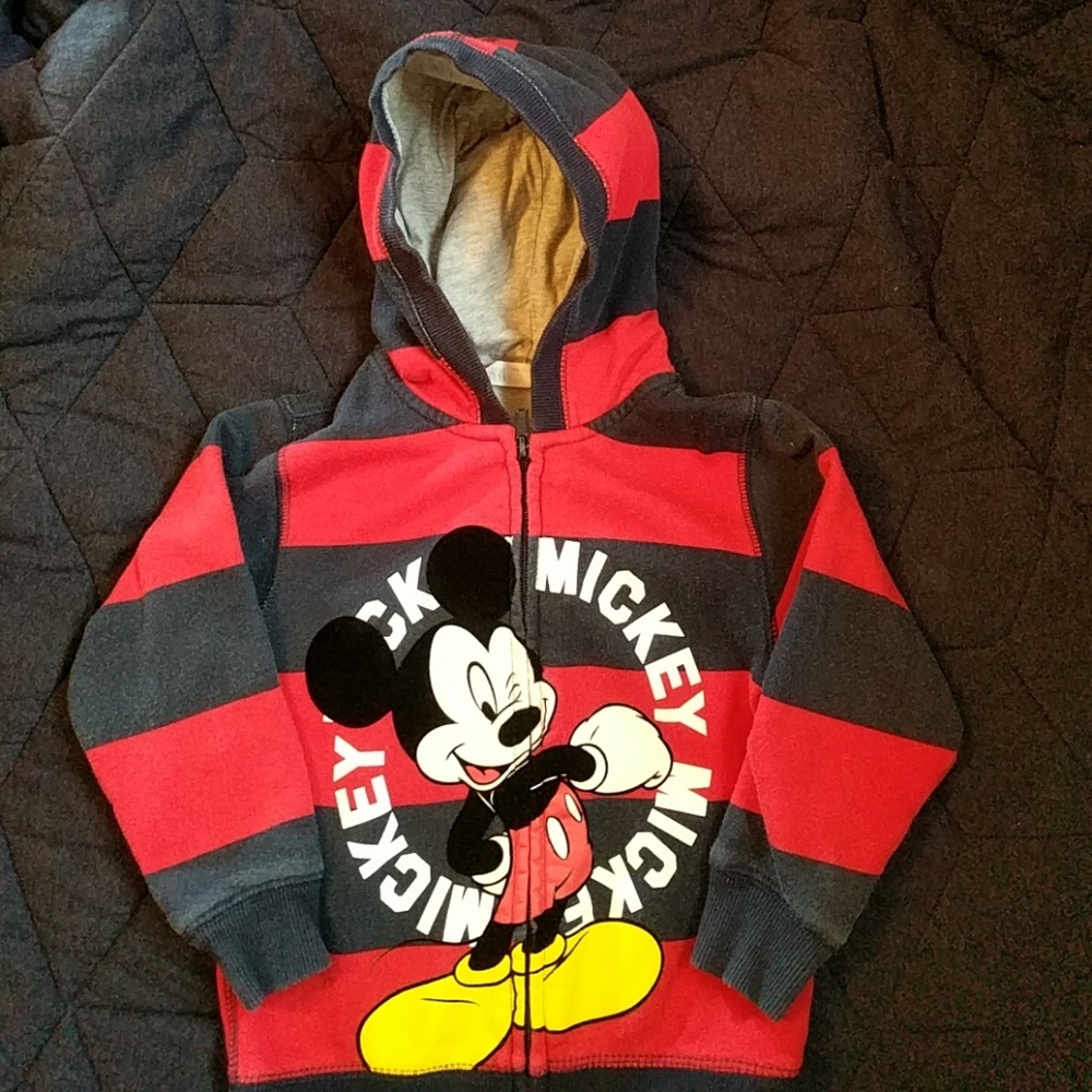 Mickey Mouse Zip-up Sweatshirt
